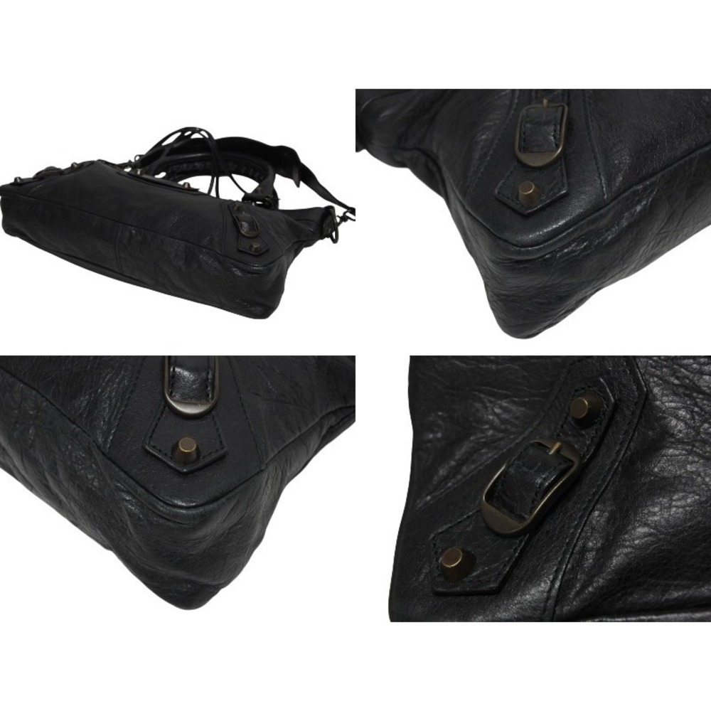 Balenciaga First Leather Bag The Handbag Shoulder Black - Picture 7 of 9